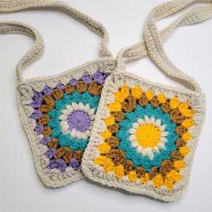 Granny Square Bag - Crochet Pattern